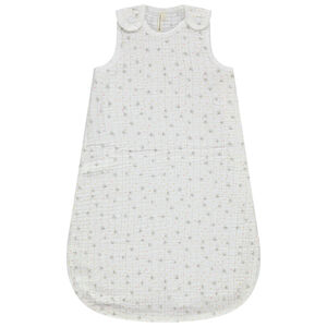 Turbulette sans manches en tétra imprimée all-over 