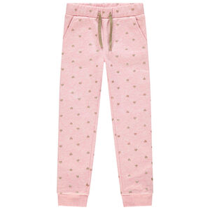 Pantalon de jogging en molleton à imprimé all-over 