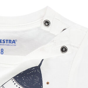 Κοντομάνικη μπλούζα από ζέρσεϊ με διακοσμητική στάμπα 