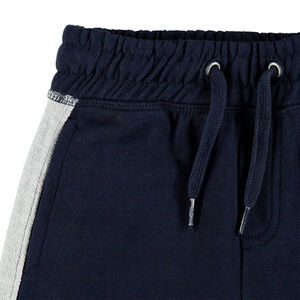 Pantalon de jogging en molleton à bandes sur les côtés 