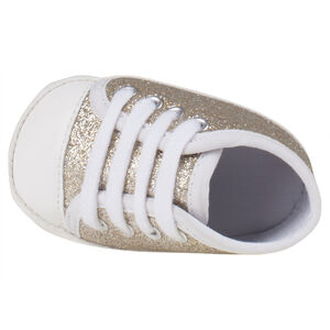 Bottillons pailletés à lacets 