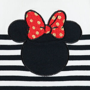 Jogging aec sweat volanté Minnie Disney et legging rouge 