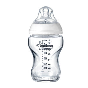 Biberon en verre 250 ml - Transparent 