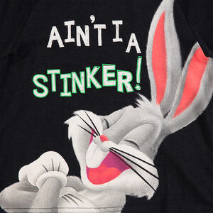Κοντομάνικη μπλούζα με στάμπα Bugs Bunny της ©Warner/Looney Tunes 