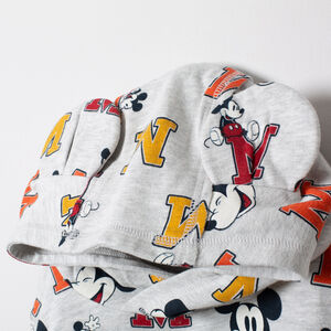 Sweat à capuche en molleton imprimé Mickey Disney all-over 