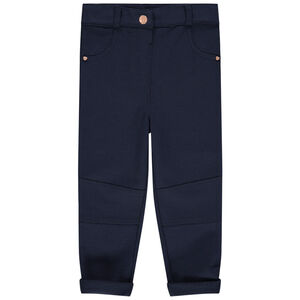 Pantalon en milano à découpes 