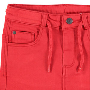 Βερμούδα  toile με κρδόνι περίσφιξης 