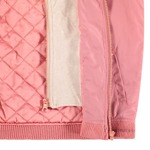 Παιδικά - Τζάκετ 2 σε 1 με τσέπη με φερμουάρ και απλικέ σήματα 