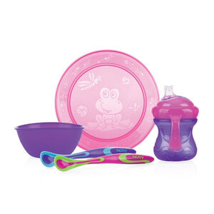 Σετ Φαγητού 5τμχ Μωβ 