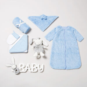 Πουά κουβερτούλα από συνθετική γούνα sherpa  