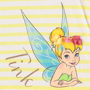 Τοπ με βολάν στις τιράντες και στάμπα Tinker Bell 