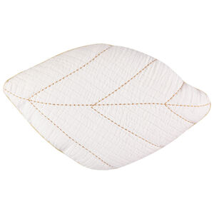 Coussin décoratif en tétra forme feuille 