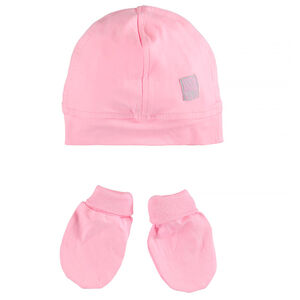 Ensemble bonnet et moufles 