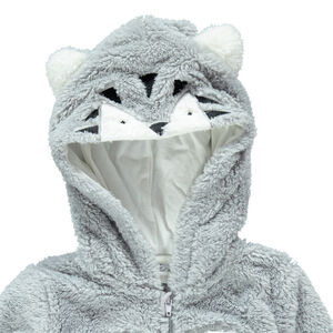 Φορμάκι-υπνόσακος τίγρης από sherpa με κεντημένες λεπτομέρειες 