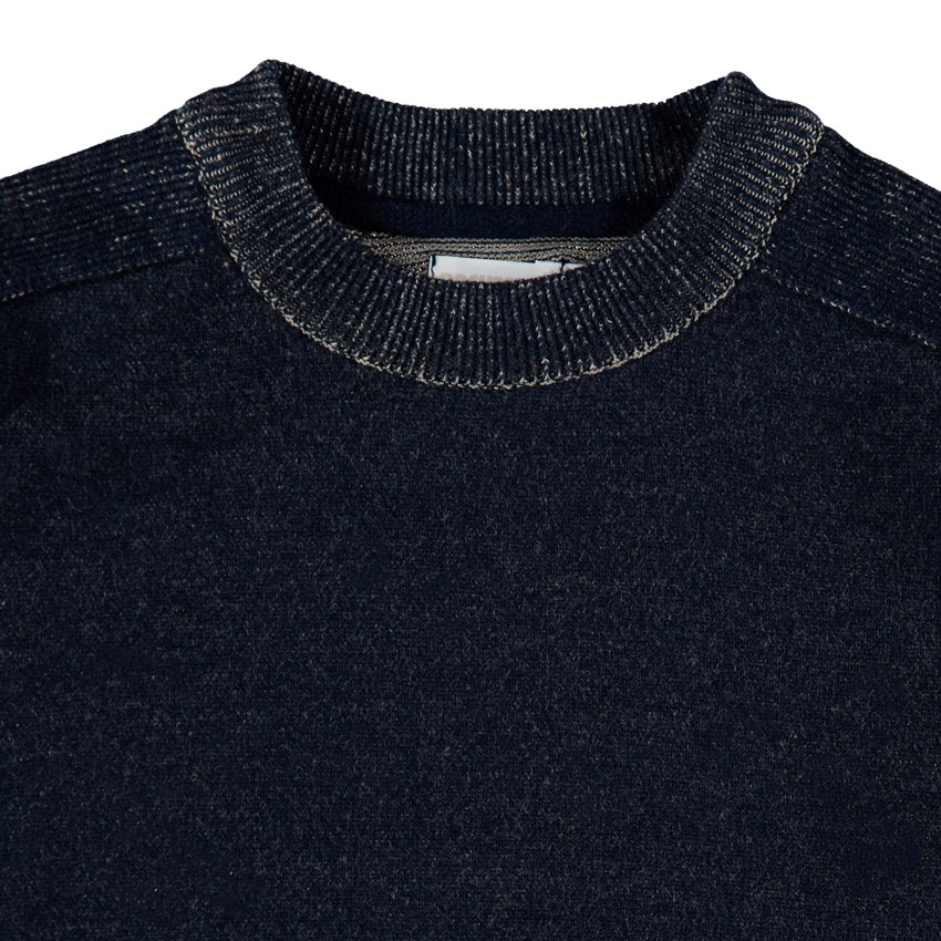 Pull en tricot effet used  