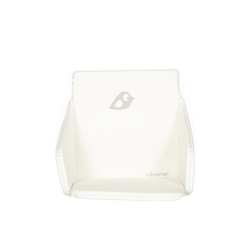 Μαξιλάρι μειωτής για κάθισμα φαγητού σε pvc off white 