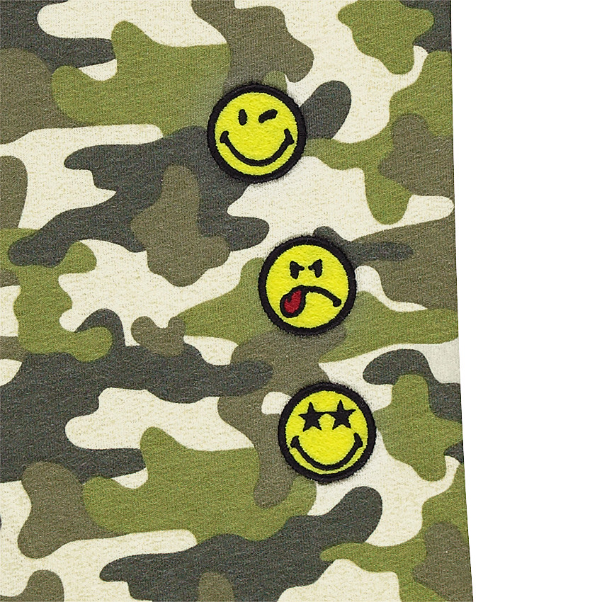 Πυτζάμα ζέρσεϊ με στρατιωτικό μοτίβο και μπάλωμα &copy;Smiley 