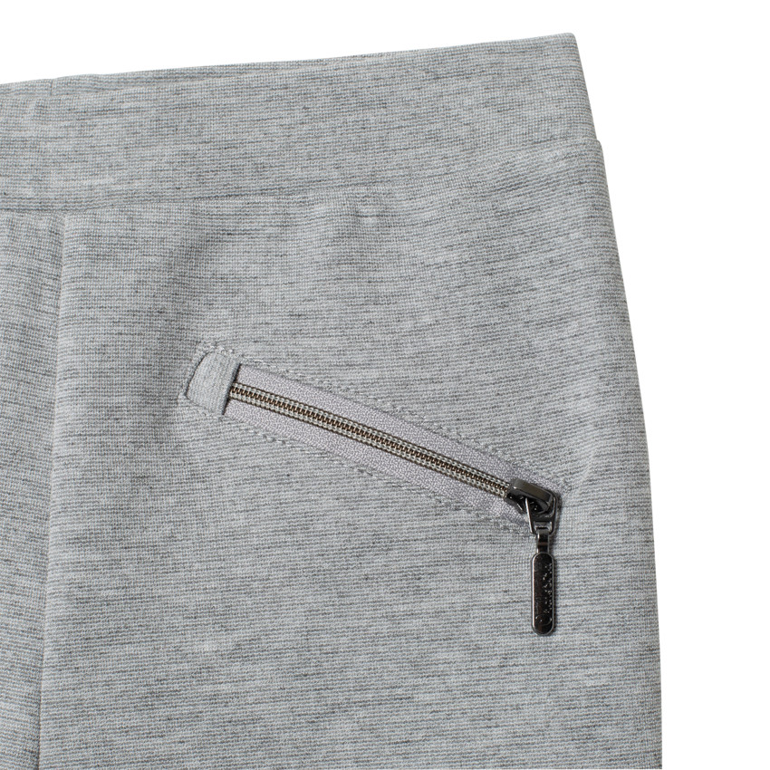 Jegging milano με bandes και τσέπες με φερμουάρ  