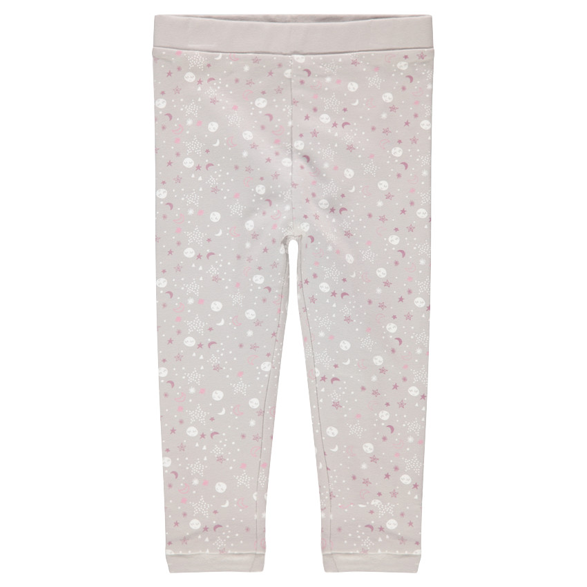 Παντελόνι ζέρσεϊ με αστεράκια και φεγγάρια σε όλη την επιφάνεια 