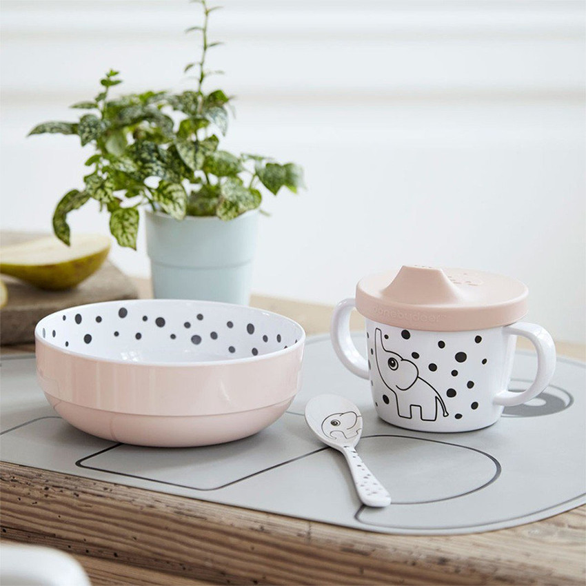 Σετ φαγητού-First meal-Happy dots, powder 