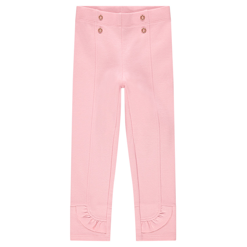 Κολάν σε ύφανση milano με χρυσαφί κουμπιά και βολάν 