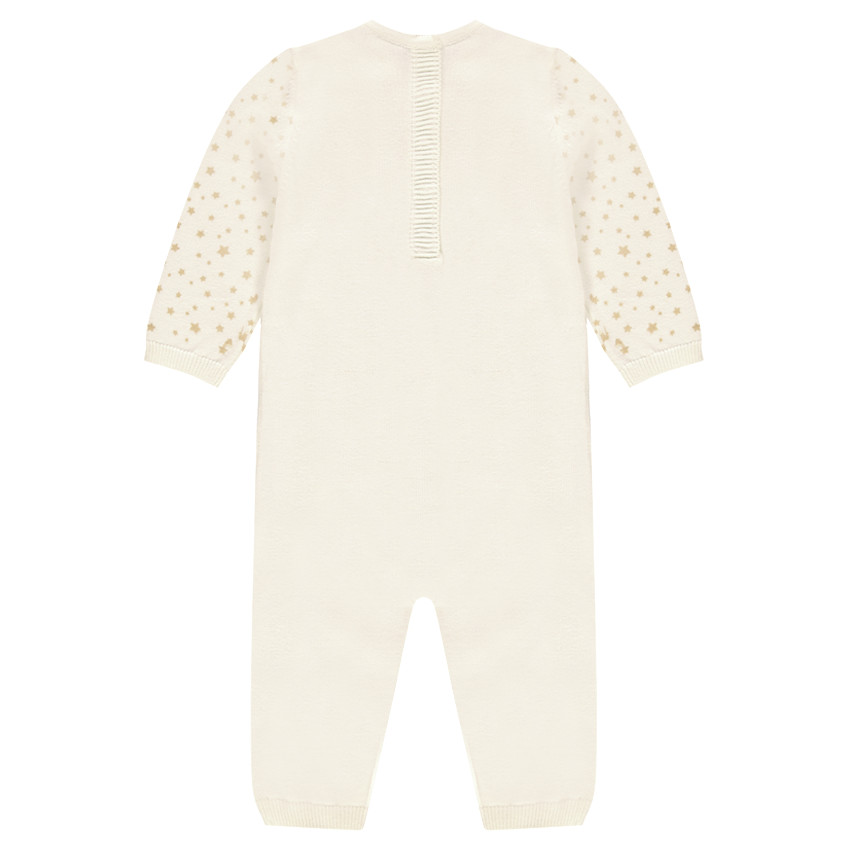 Πλεκτό ολόσωμο φορμάκι με στάμπα ©Smiley 