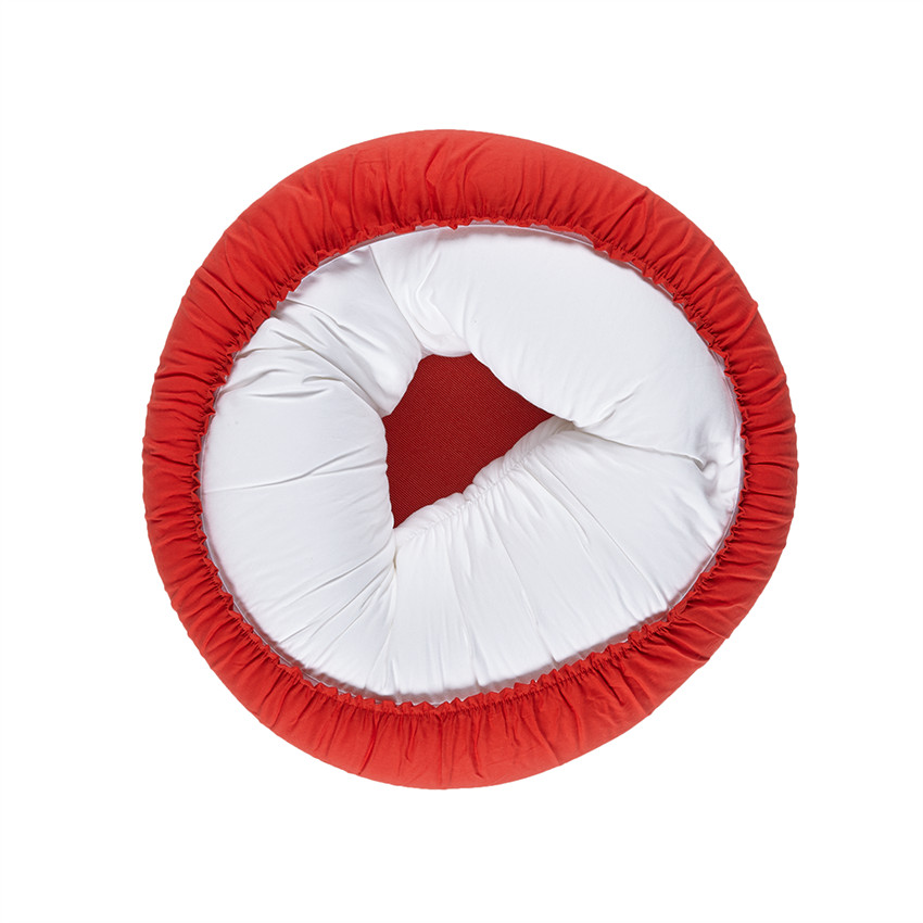 Στρογγυλό Κάλυμμα Για Μαξιλάρι Θηλασμού Κόκκινο 