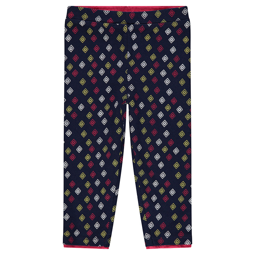 Ζέρσεϊ κολάν με μοτίβο σε όλη την επιφάνεια 