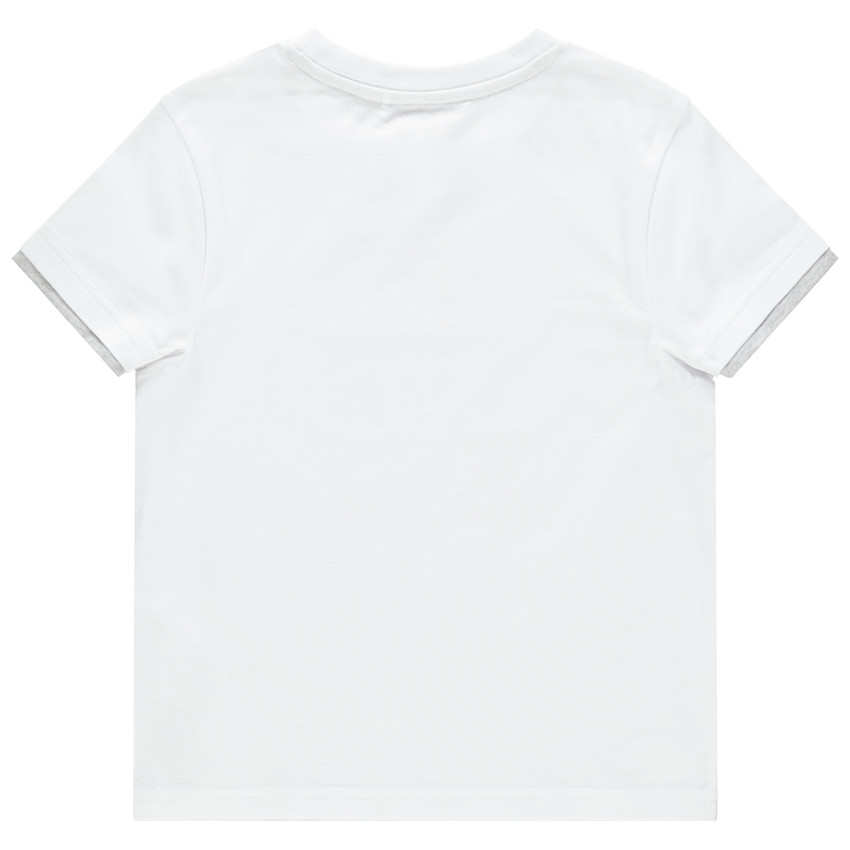 T-shirt manches courtes à message printé 