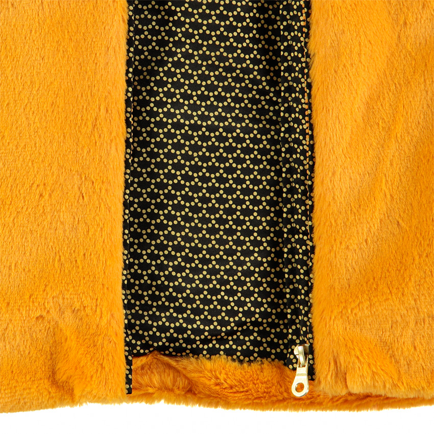 Παιδικά - Τζάκετ από συνθετικό δέρμα με σατινέ εμπριμέ επένδυση 