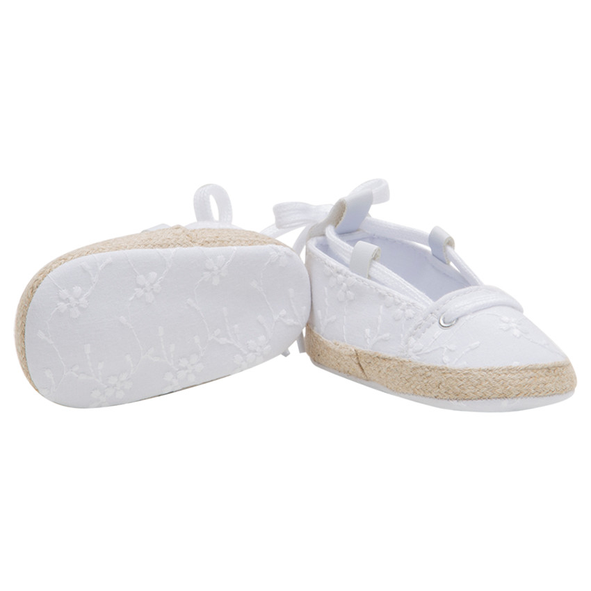 Μαλακές εσπαντρίγιες με κεντημένο μοτίβο 