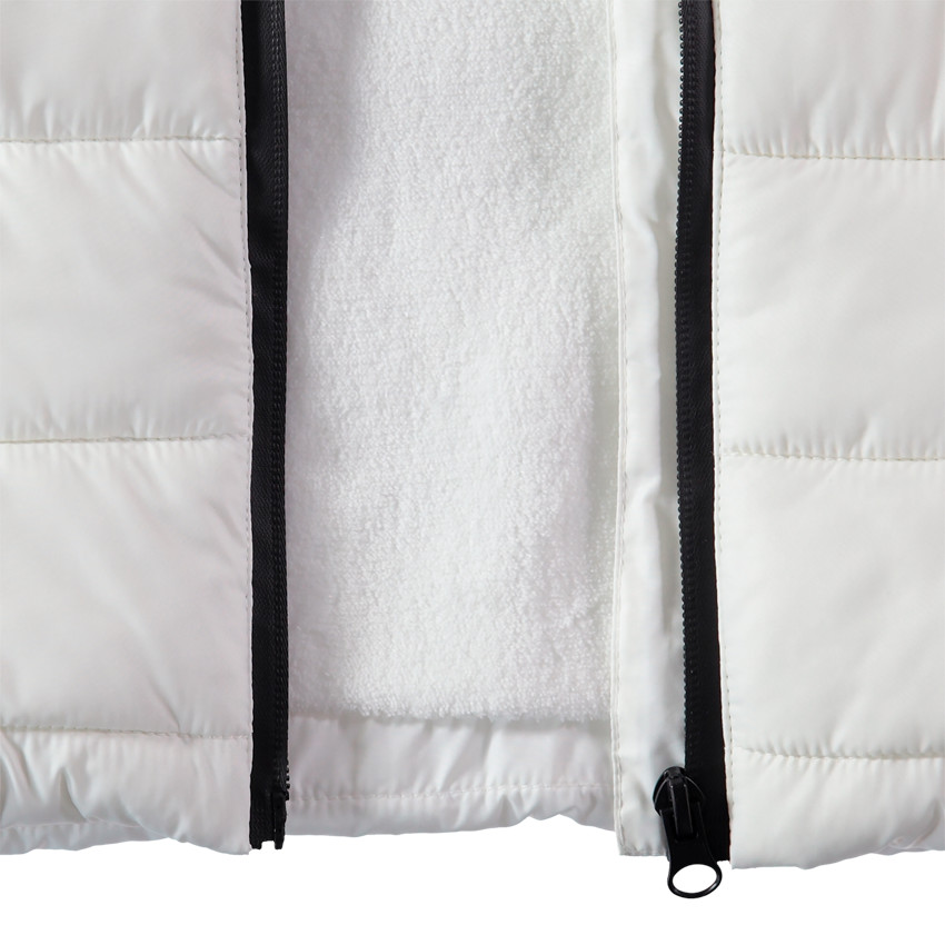 Παιδικά - Αμάνικο καπιτονέ μπουφάν με επένδυση από sherpa και σήματα 