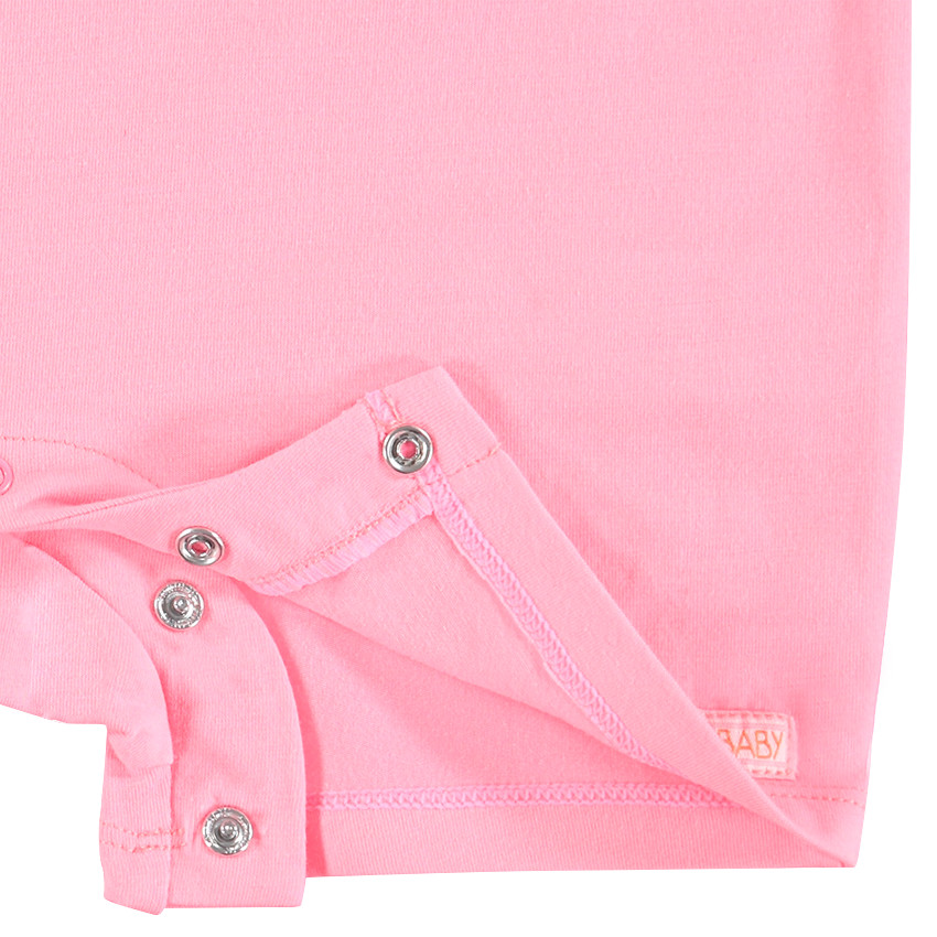 Κοντό ολόσωμο φορμάκι με στάμπα ©Smiley 