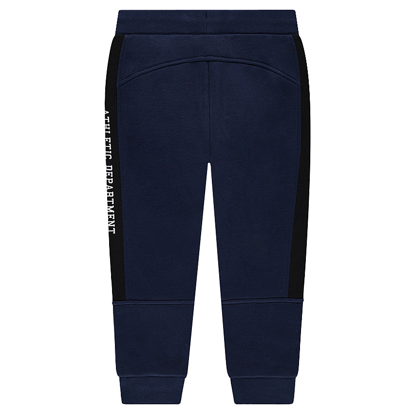 Παιδικά - Παντελόνι φόρμας με τυπωμένες λωρίδες και τσέπες με φερμουάρ 
