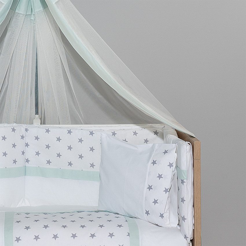  Σετ προίκας 9τμχ 70*140 elephant μέντα  