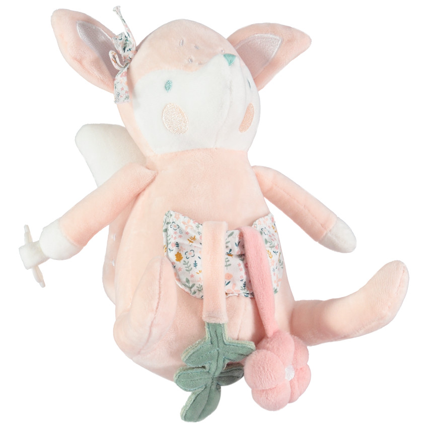 Peluche d'activité forme renard  