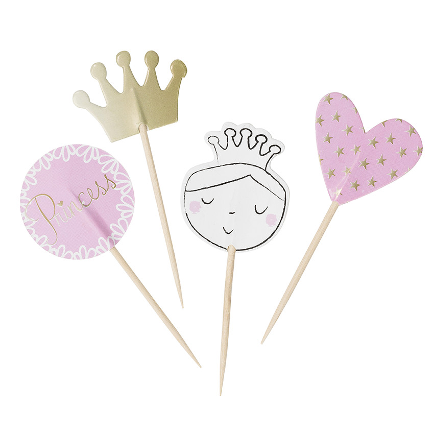 Σετ με 10 διασκοσμητικές οδοντογλυφίδες γενεθλίων 