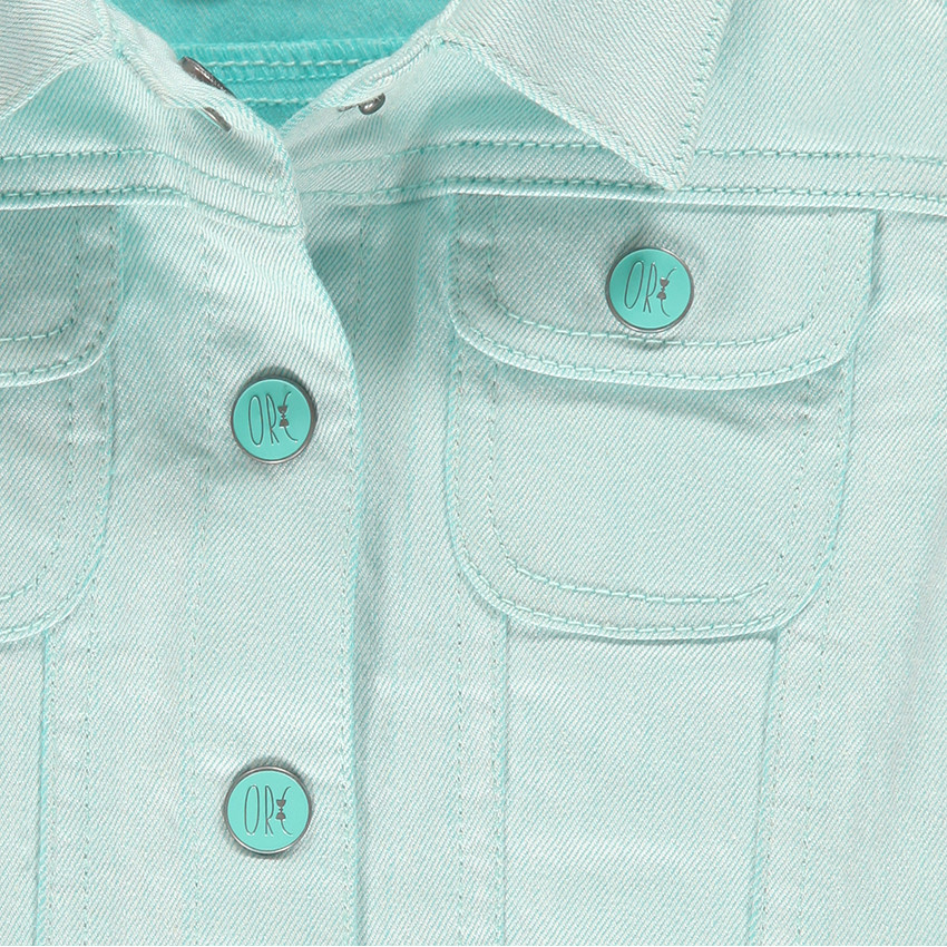 Αμάνικο μπουφάν από τουίλ σε φλούο χρώμα  