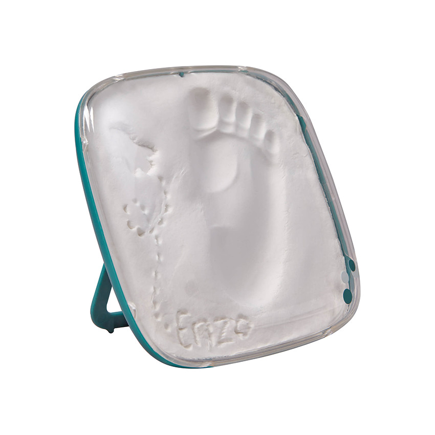 Κορνίζα αποτύπωμα Hello Baby - Galactic Πράσινη  