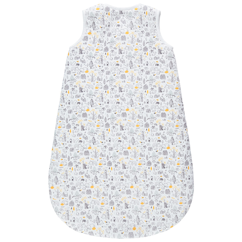 Αμάνικος υπνόσακος με εμπριμέ μοτίβο σε όλη την επιφάνεια 