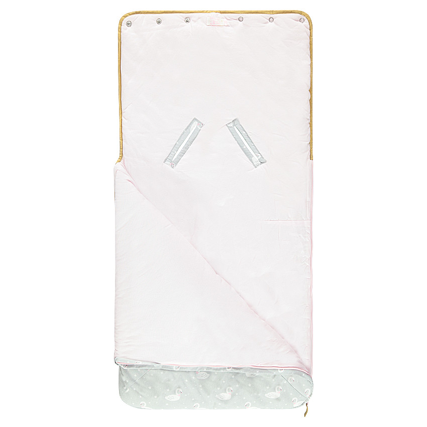 Εμπριμέ υπνόσακος με μοτίβο κύκνους 