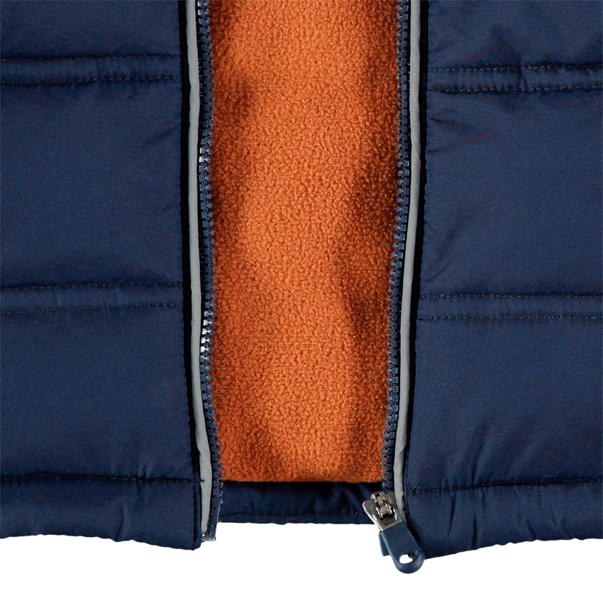 Μπουφάν με κουκούλα και επένδυση  micopolaire 