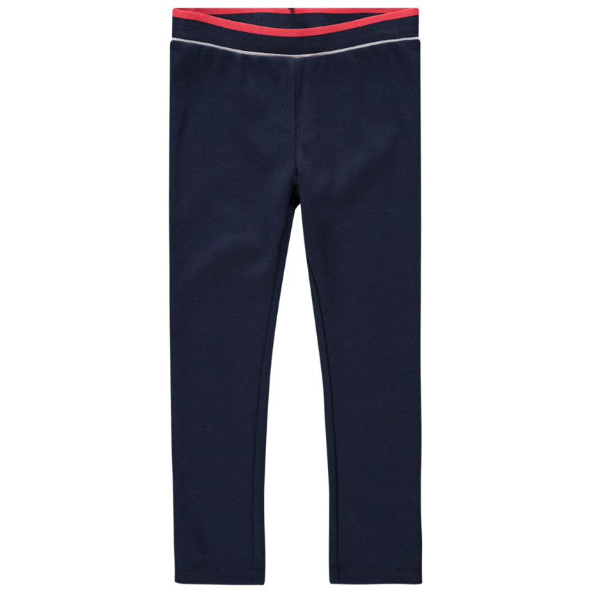 Κολάν σε ύφανση milano με απλικέ λωρίδες στα πλάγια 