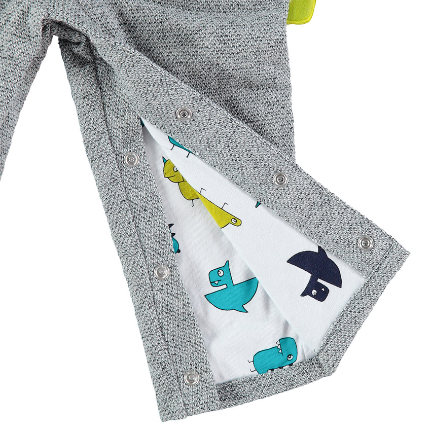 Βαμβακερή μελανζέ σαλοπέτα με ανάγλυφες φάσες 