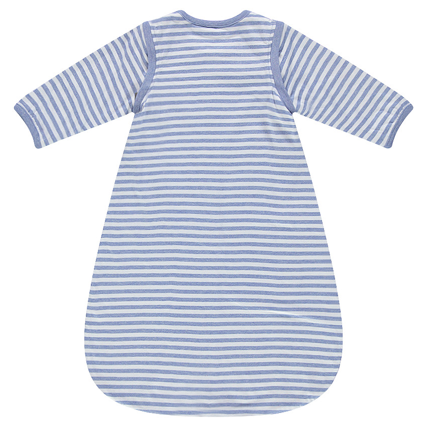 Υπνόσακος ριγέ από ζέρσεϊ με αφαιρούμενα μανίκια 