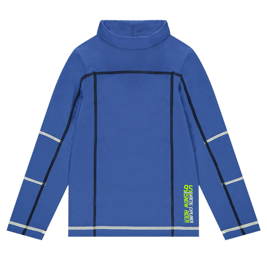 Τεχνικό ζιβάγκο του σκι από πολυεστέρα με τυπωμένα γράμματα 