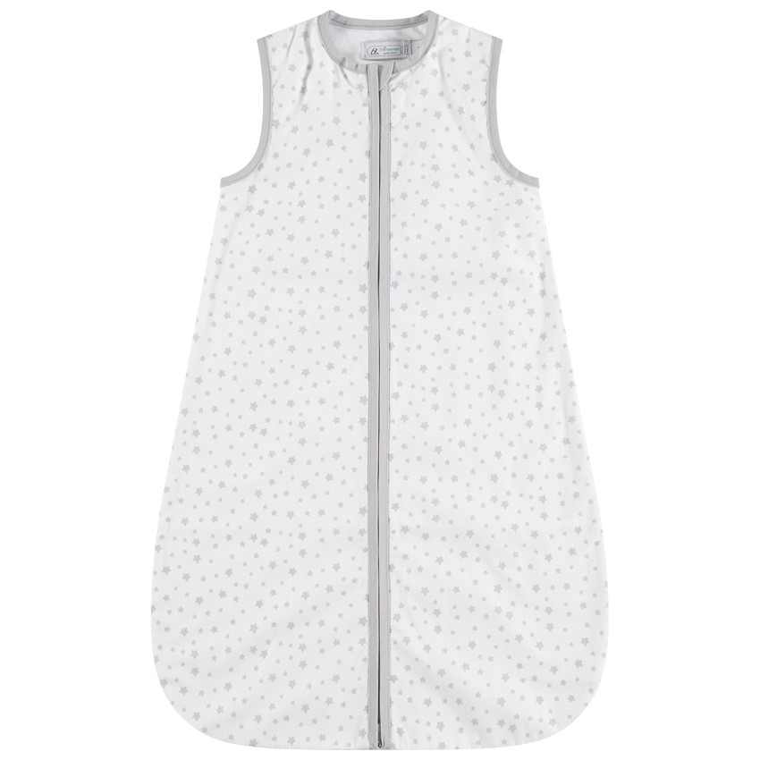 Αμάνικος υπνόσακος με τυπωμένα αστεράκια σε όλη την επιφάνεια 
