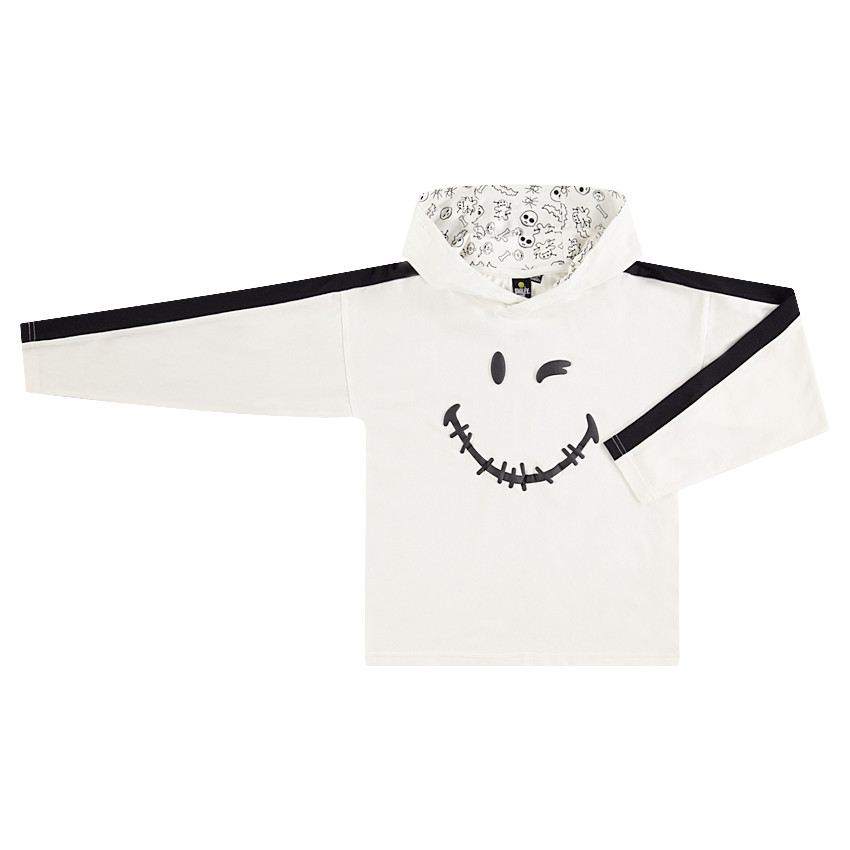 Παιδικά - Μακρυμάνικη μπλούζα με κουκούλα και στάμπα ©Smiley 