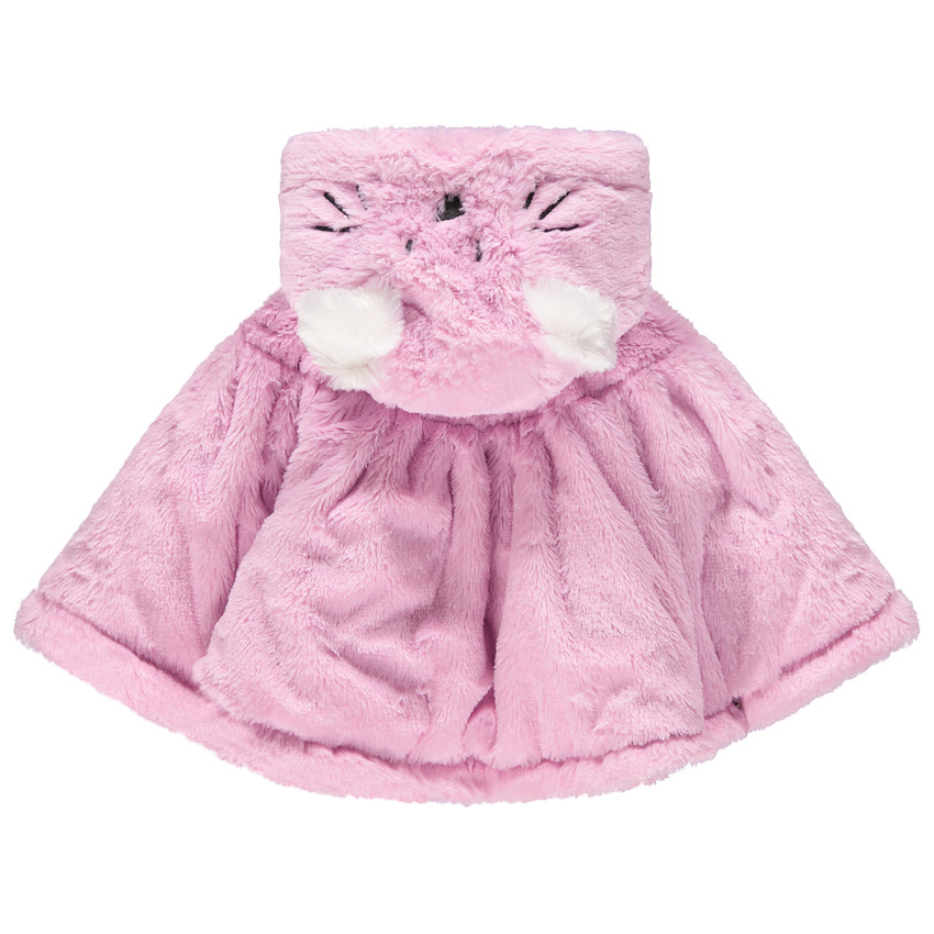 Ζακέτα από sherpa με κουκούλα και ζέρσεϊ επένδυση  