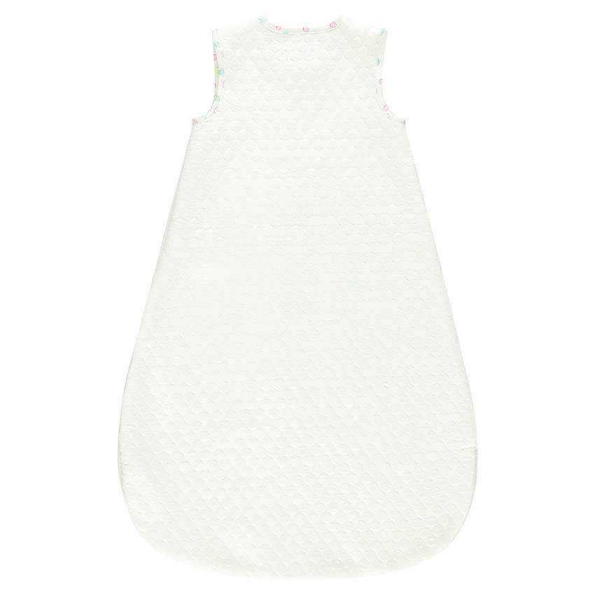 Turbulette sans manches avec fleurs brodées 